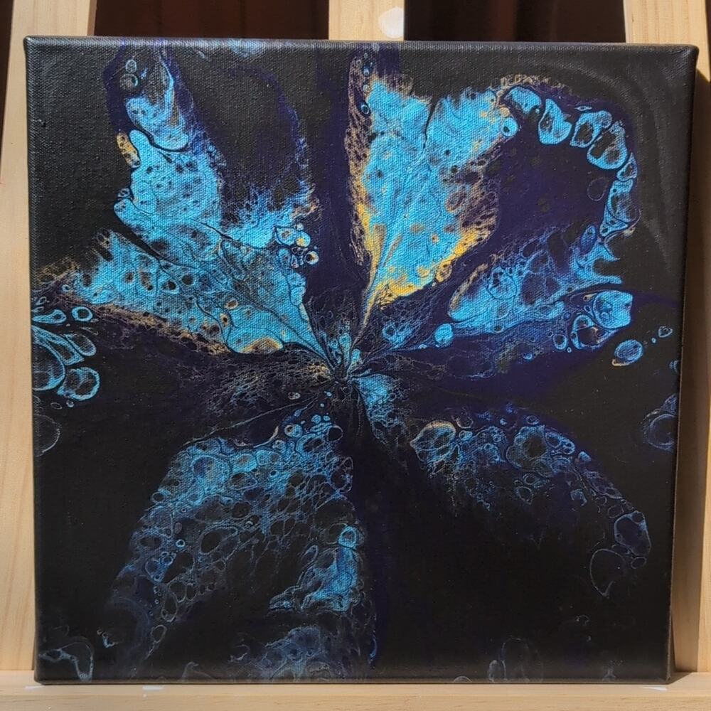 Original Handmade Acrylic Painting Abstract Canvas Art 12×12